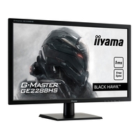 Iiyama 22" G-Master Black Hawk GE2288HSB1 Full HD 1ms FreeSync Gaming Monitor