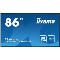 iiyama ProLite LE8640UHS-B1 86 4K Ultra HD Large Format Display