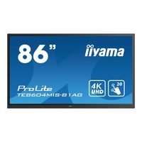 iiyama ProLite TE8604MIS-B1AG 86 4K UHD Touchscreen Large Format Display