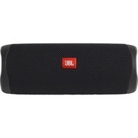 JBL Flip 5 Waterproof Bluetooth Speaker - Black