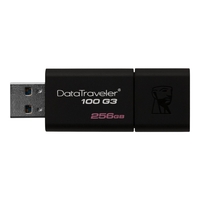 Kingston DataTraveler 100 G3 256GB USB 3.0 Flash Drive