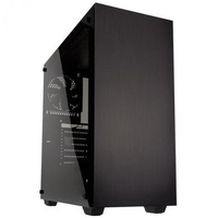 Kolink Stronghold Mid Tower Gaming Case - Black Tempered Glass