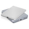 LaCie 2TB Mobile Drive USB-C portable space grey