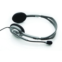 Logitech Stereo Headset H110 with Noise-Cancelling Microphone For PC