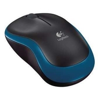 Logitech Wireless Mouse M185 in Blue & Black