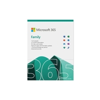 Microsoft Office 365 Family - 1 Year Subscription