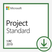 Microsoft Project Standard 2019 - 1 PC Device - Electronic Download