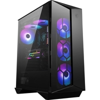 MSI MPG Gungnir 110R Tempered Glass Mid Tower PC Case - Black