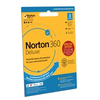 Norton 360 Deluxe Internet Security with VPN 3 Devices 12 Month Subscription