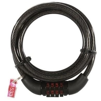Oxford Combi 6 Combination Cable Lock - 1.5m x 6mm