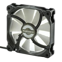 Phanteks PH F120XP PWM 120mm Fan - Black / White