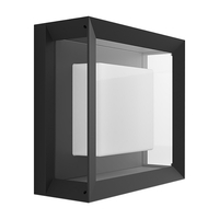 Philips Hue Econic Outdoor Wall Light Black