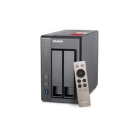 QNAP TS-251+-2G - 2 Bay WD 8TB - 2GB Desktop NAS