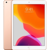 Refurbished Apple iPad 32GB Cellular 10.2 Inch Tablet in Gold