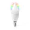 Refurbished electriQ Smart dimmable colour Wifi Bulb with E14 screw ending - Alexa & Google Home compatible