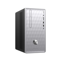 Refurbished HP 590-p0057na Ryzen 5-2400G 8GB 1TB & 128GB DVDRW WiFi Windows 10 Desktop