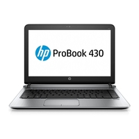 Refurbished HP Probook 430 G3 Core i5-6200U 4GB 128GB 13.3 Inch Windows 10 Laptop