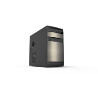 Refurbished Punch Technology Contender Silver mATX Ryzen 3 4350G 8GB 240GB SSD Radeon No OS Desktop