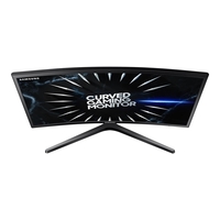 Refurbished Samsung LC24RG50FQUXEN 24 Full HD LED Curved Monitor - Black