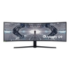 Refurbished Samsung Odyssey G95T 49 Dual Quad HD QLED Curved Monitor Height adjust DPx1 HDMIx1 USB