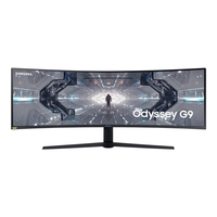 Refurbished Samsung Odyssey G95T 49 Dual Quad HD QLED Curved Monitor Height adjust DPx1 HDMIx1 USB