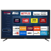Refurbished Sharp 65 4K Ultra HD with HDR LED Freeview HD Smart TV