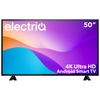 Refurbsihed electriQ 50 4K Ultra HD with HDR LED Freeview HD Android Smart TV