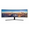 Samsung 49" QLED Monitor 144Hz USB-C HDMI UltraWide Curved