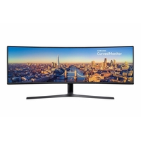 Samsung 49" QLED Monitor 144Hz USB-C HDMI UltraWide Curved