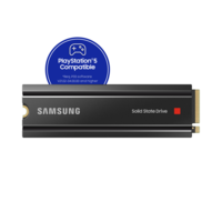 Samsung 980 PRO with Heatsink PCIe 4.0 M.2 SSD 1TB compatible with PS5 & PC