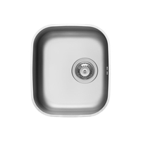 Single Bowl Undermount Chrome Stainless Steel Kitchen Sink - Essence