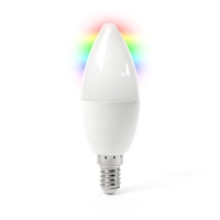 Smart Colour Wifi Candle LED Bulb E14 screw ending - Alexa/Google Home