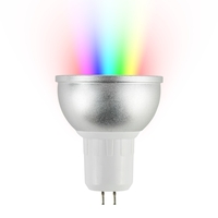 Smart Colour WIFI LED Spotlight Bulb MR16 - Dimmable Alexa Google Home