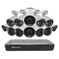 Swann 12 Camera 5MP Super HD NVR CCTV System with 2TB Hard Drive