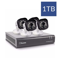 Swann 4 Camera HD 720p CCTV Kit with 1TB Hard Drive