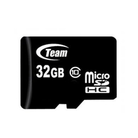 Team 32GB Micro SDHC Class 10 Flash Card with Adapter