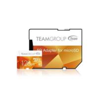 Team Colour 128GB Micro SDXC 128GB Flash Card with Adapter
