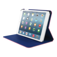 Trust Aeroo Ultrathin Folio Stand For IPad Air 2 - Pink/Blue