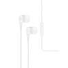 TTEC J10 In-Ear Headphones W/Microphone - White