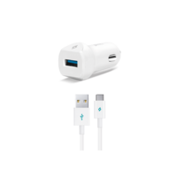 ttec Speedcharger QC 3.0 In-Car Charger 18W + Type-C Cable