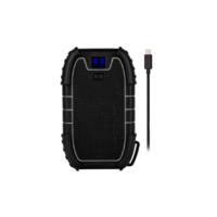 Veho Pebble Endurance Pro Rugged 15000mAh Power bank - Black with MFi Cable