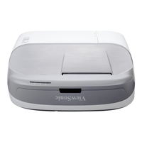 ViewSonic PS700W - DLP projector - 3D - 3300 ANSI lumens - WXGA 1280 x 800 - ultra short-throw lens