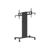 Vision Flat Panel Floor Stand with Wheels - VFM-F40W10X6