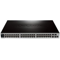 xStack 48-port 10/100/1000 L2+ Stackable PoE Switch plus 4x10GE SFP+