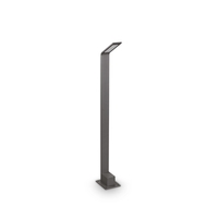 Agos Warm White LED Outdoor Post Light - Anthracite