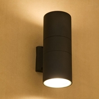 Edit Fog Outdoor Up & Down Wall Light - Dark Grey