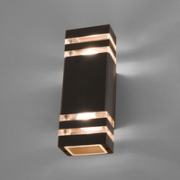 Edit Rio Outdoor Up & Down Wall Light - Black