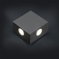 Edit Salsa LED Outdoor Up & Down Wall Light - Grey