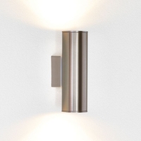 Eglo Riga LED Outdoor Up & Down Wall Light - Stainless Steel