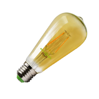 Envirolight 4W Very Warm White LED Amber Decorative Filament Squirrel Cage - Screw Cap
